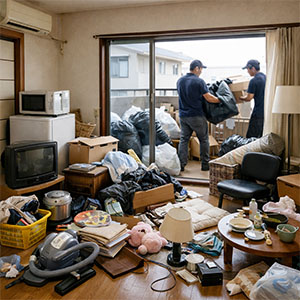 戸建て・マンション等の残置物回収