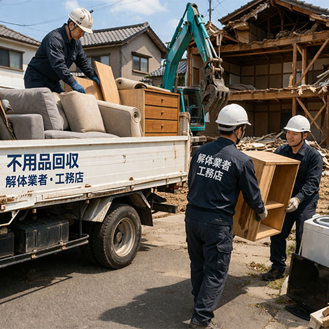解体業者・工務店サービス